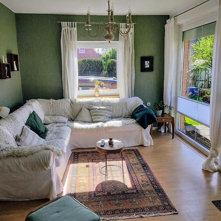 Ferienwohnung Haus Papenburg Garten Parkplatz Nordsee Eksteriør billede