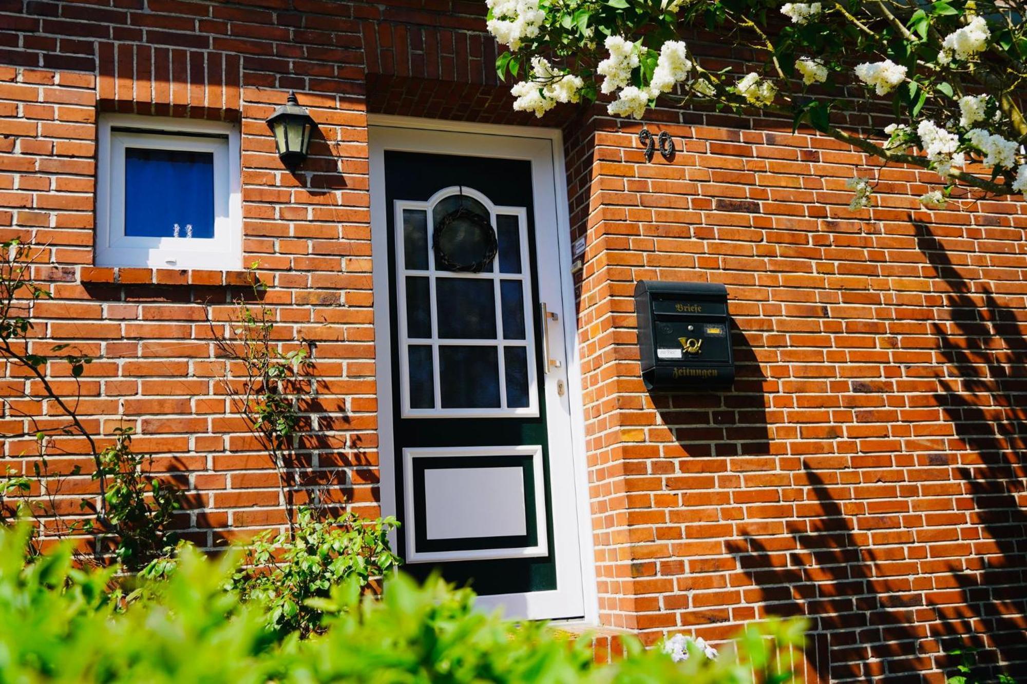 Ferienwohnung Haus Papenburg Garten Parkplatz Nordsee Eksteriør billede